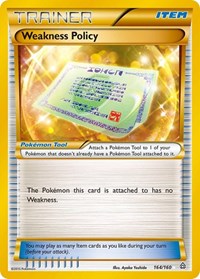 Weakness Policy (164 Secret Rare) (164/160) [XY Primal Clash]