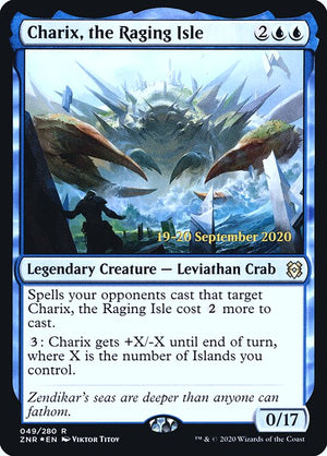 Charix, the Raging Isle (49s) [Zendikar Rising Promos]