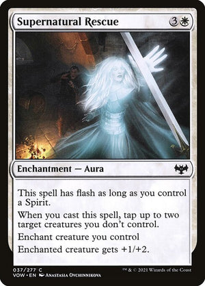 Supernatural Rescue (37) [Innistrad: Crimson Vow]