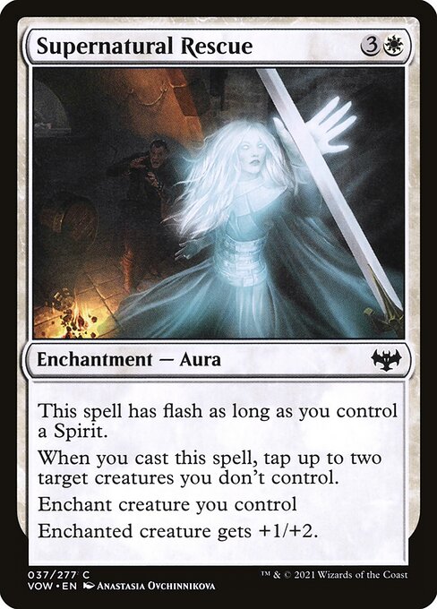 Supernatural Rescue (37) [Innistrad: Crimson Vow]