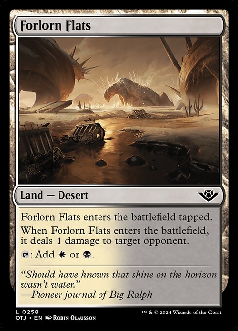 Forlorn Flats (258) [Outlaws of Thunder Junction]