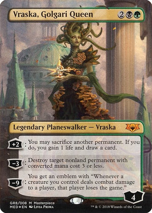 Vraska, Golgari Queen (GR8) [Mythic Edition] [Borderless]