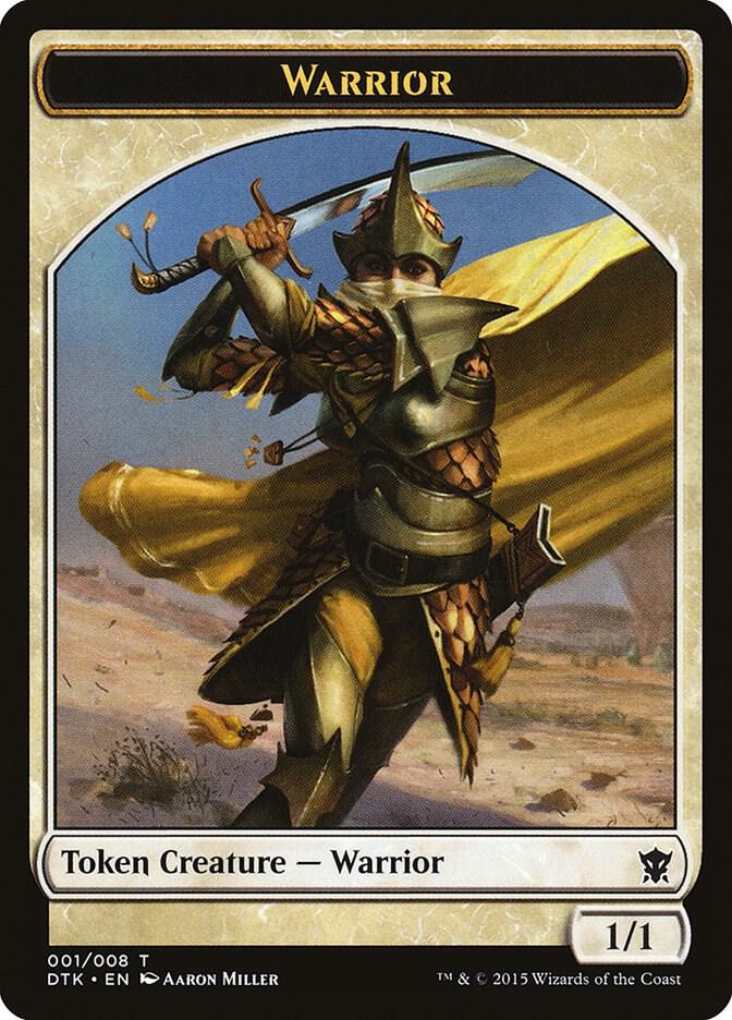 Warrior Token (1) [Dragons of Tarkir]