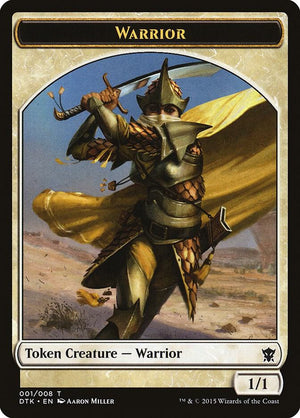 Warrior Token (1) [Dragons of Tarkir]