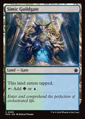 Simic Guildgate (695) [Foundations]