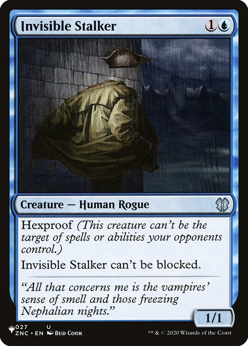 Invisible Stalker (ZNC-27) [The List]