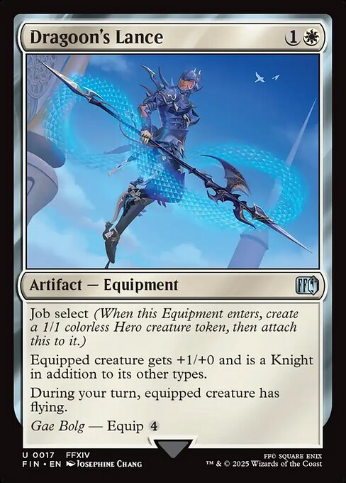 Dragoon's Lance (17) [Final Fantasy]