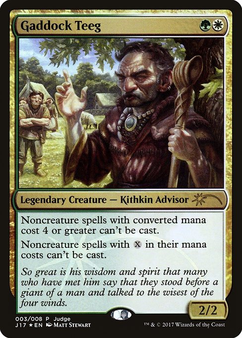 Gaddock Teeg (3) [Judge Gift Cards 2017]