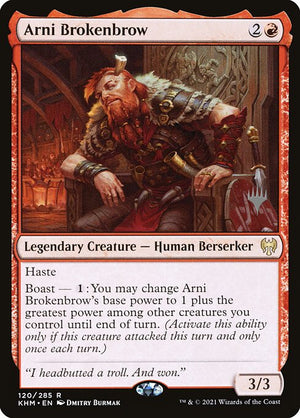 Arni Brokenbrow (120p) [Kaldheim Promos]