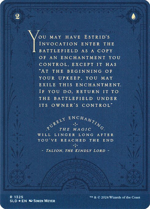 Estrid's Invocation // Estrid's Invocation (1325) [Secret Lair Drop] Reverse