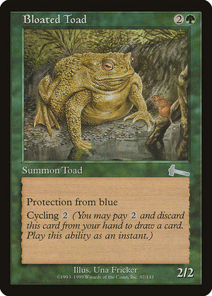 Bloated Toad (97) [Urza's Legacy]