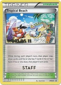 Tropical Beach - BW28 (Worlds 11) [Staff] (BW28) [Black and White Promos]
