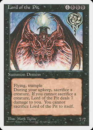 Lord of the Pit (144) [Fourth Edition]