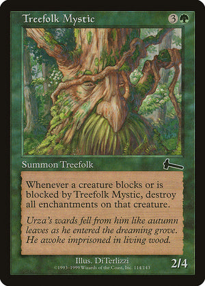 Treefolk Mystic (114) [Urza's Legacy]