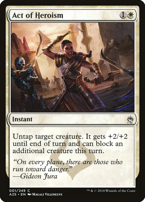 Act of Heroism (1) [Masters 25]