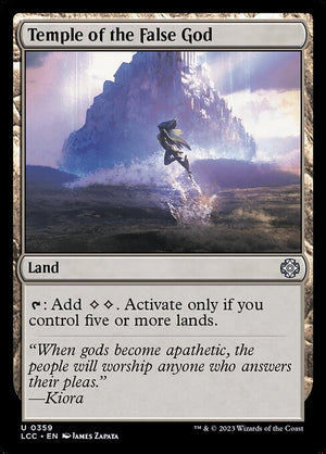 Temple of the False God (359) [The Lost Caverns of Ixalan Commander]