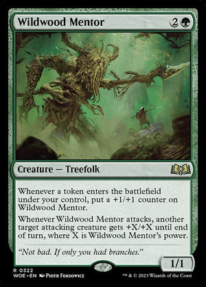 Wildwood Mentor (322) [Wilds of Eldraine]