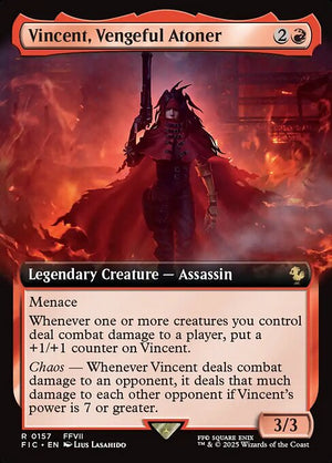 Vincent, Vengeful Atoner (157) [Final Fantasy Commander]