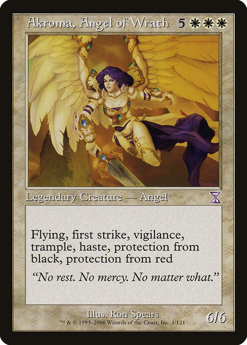 Akroma, Angel of Wrath (1) [Time Spiral Timeshifted]