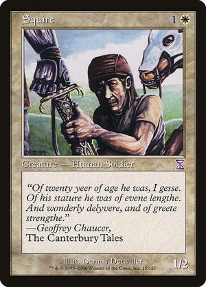 Squire (15) [Time Spiral Timeshifted]