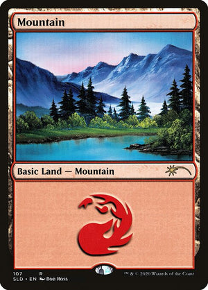 Mountain (107) [Secret Lair Drop]