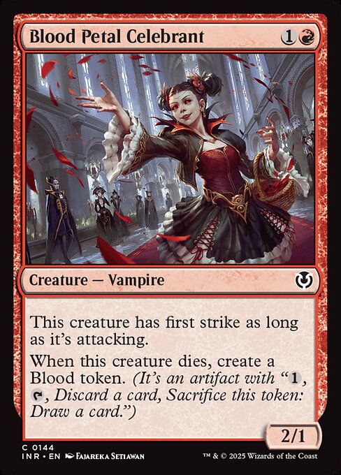 Blood Petal Celebrant (144) [Innistrad Remastered]