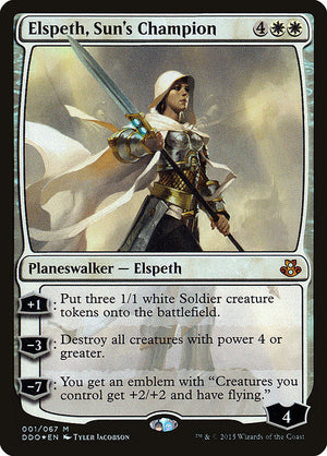 Elspeth, Sun's Champion (1) [Duel Decks: Elspeth vs. Kiora]