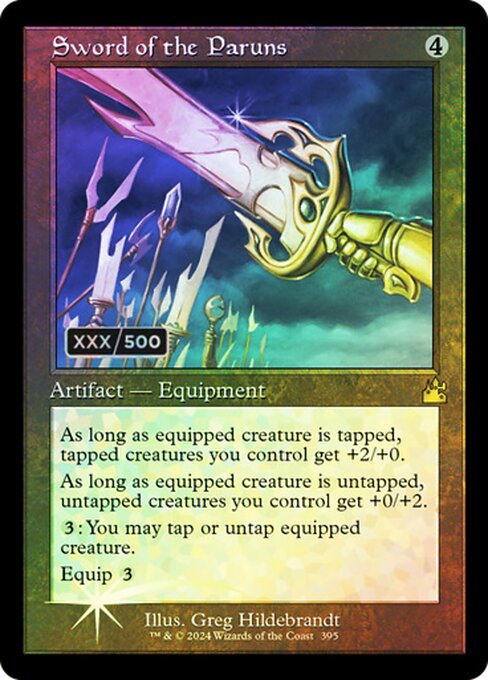 Sword of the Paruns (395z) [Ravnica Remastered]