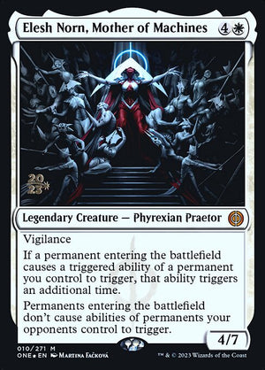 Elesh Norn, Mother of Machines (10s) [Phyrexia: All Will Be One Promos]