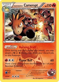 Team Magma's Camerupt (2/34) [Double Crisis]