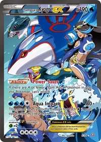 Team Aqua's Kyogre EX (6/34) [Double Crisis]