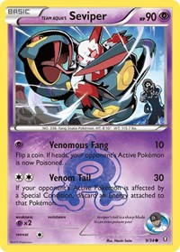 Team Aqua's Seviper (9/34) [Double Crisis]