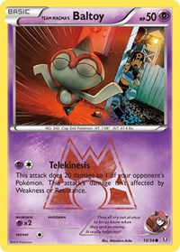 Team Magma's Baltoy (10/34) [Double Crisis]