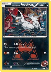 Team Magma's Poochyena (17/34) [Double Crisis]