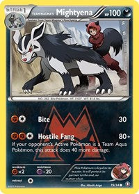 Team Magma's Mightyena (19/34) [Double Crisis]