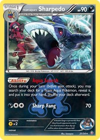 Team Aqua's Sharpedo (21/34) [Double Crisis]