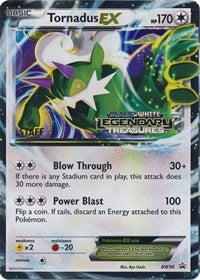 Tornadus EX - BW96 (Prerelease) [Staff] (BW96) [Black and White Promos]