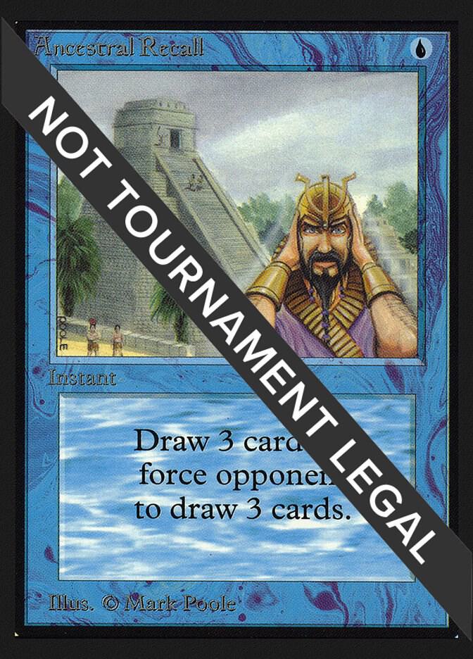 Ancestral Recall (IE) [International Edition]