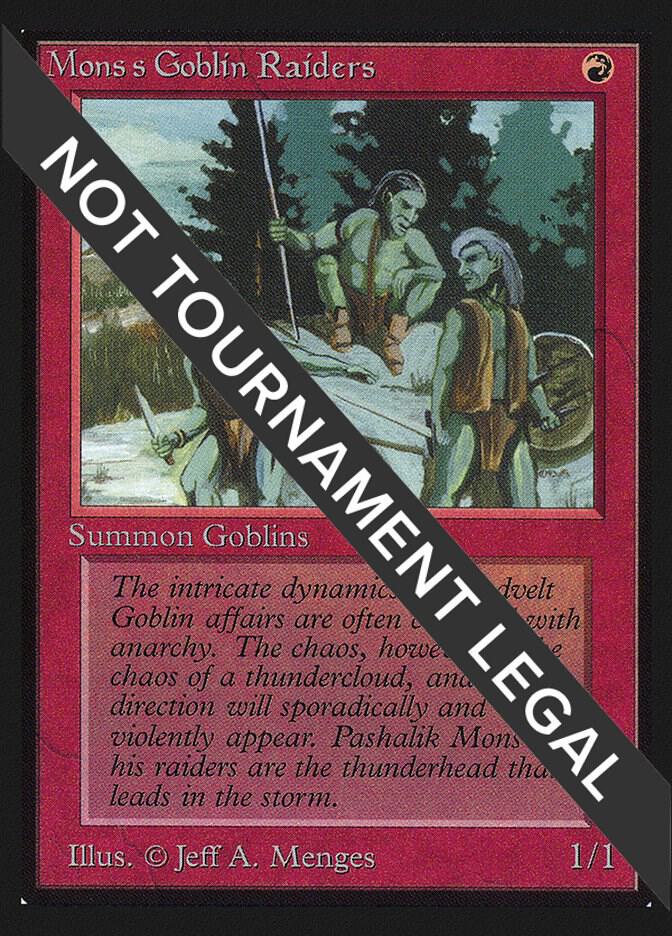 Mons's Goblin Raiders (IE) [International Edition]