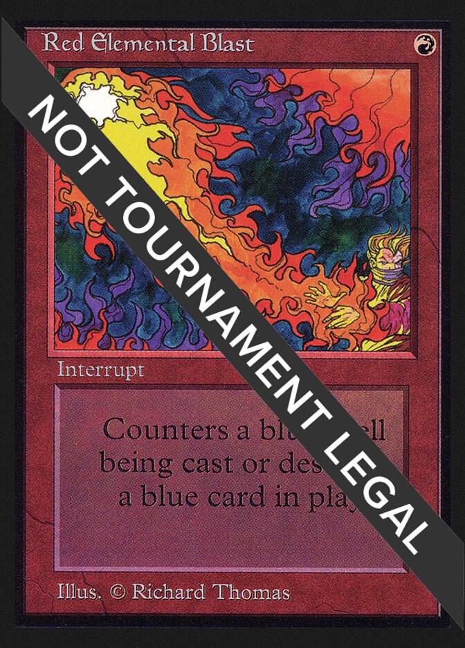 Red Elemental Blast (IE) [International Edition]