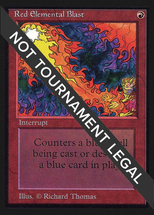Red Elemental Blast (IE) [International Edition]