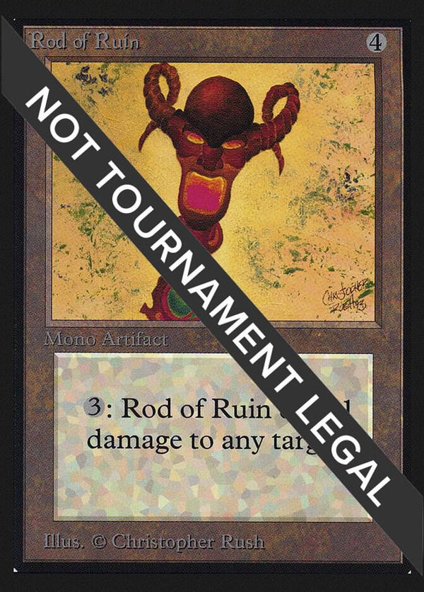 Rod of Ruin (IE) [International Edition]