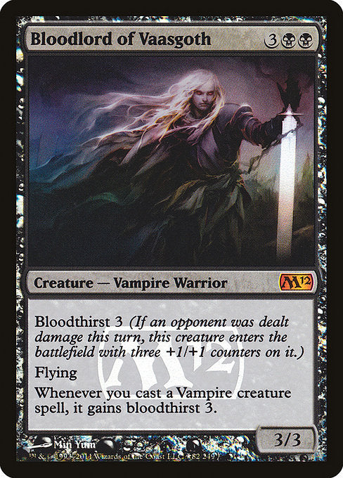 Bloodlord of Vaasgoth (82★) [Magic 2012 Promos]