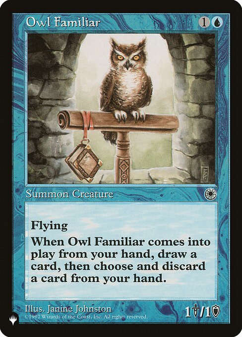 Owl Familiar (POR-63) [The List]