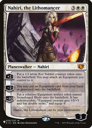 Nahiri, the Lithomancer (C14-10) [The List]