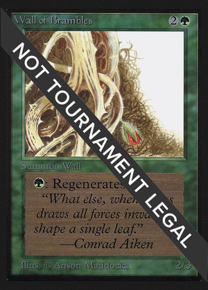 Wall of Brambles (IE) [International Edition]