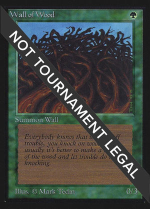 Wall of Wood (IE) [International Edition]