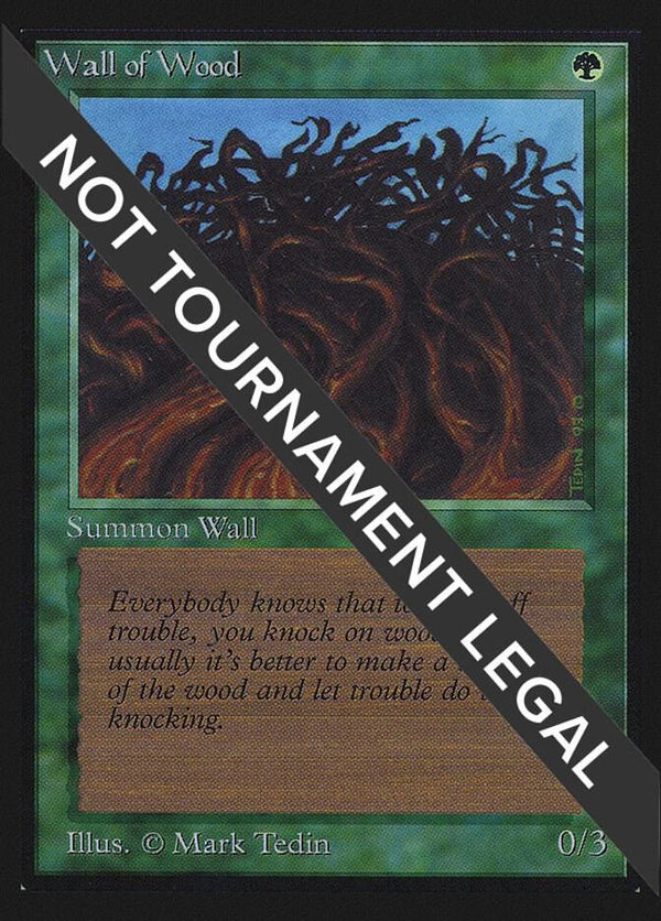 Wall of Wood (IE) [International Edition]