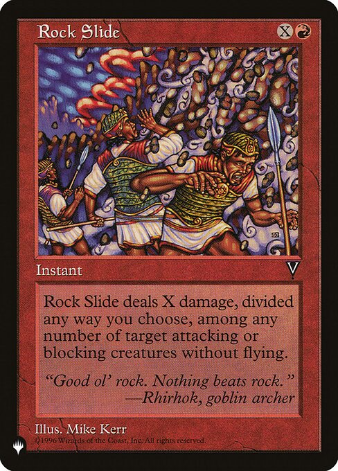 Rock Slide (VIS-92) [The List]