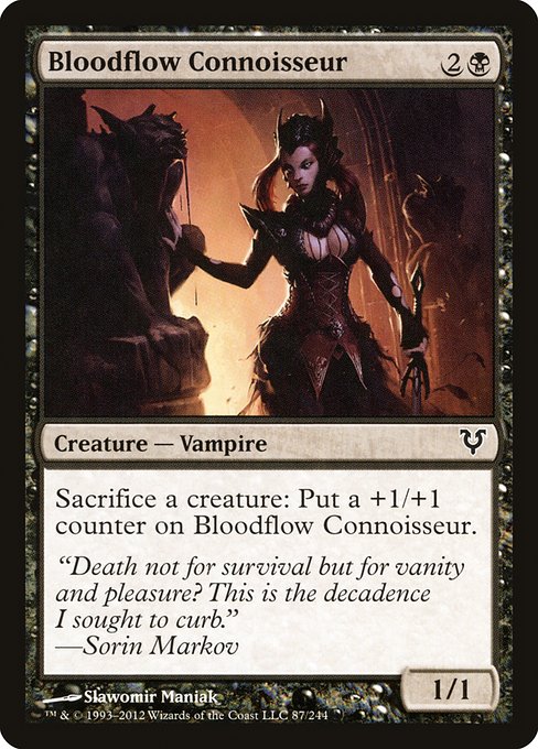 Bloodflow Connoisseur (87) [Avacyn Restored]